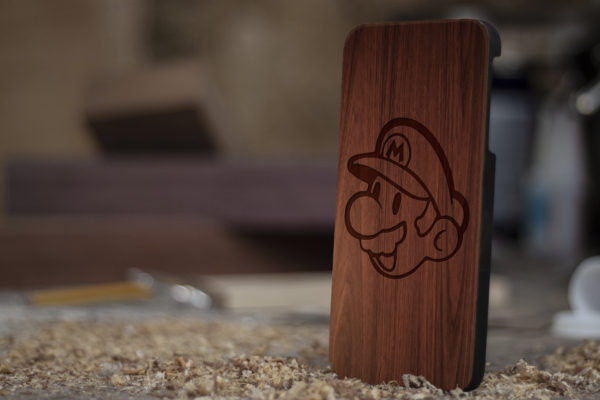 Mario Head Cell Phone Case